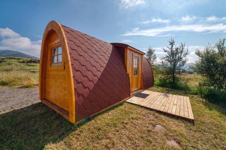Photo Credit: Fossatun Pods & Cottages, Iceland